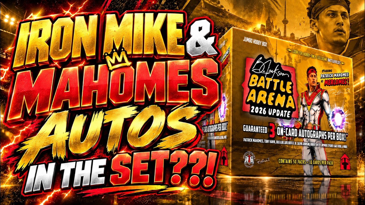 IRON MIKE & MAHOMES AUTOS?! | 2026 Bo Jackson Battle Arena Featured Signers Reveal