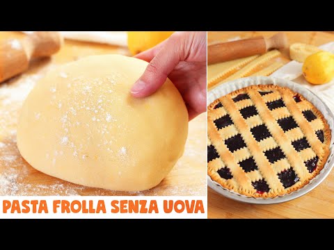 Video: Come Fare I Biscotti Di Pasta Frolla Senza Uova