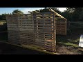 Donkey Shelter made out of Recycled Pallets