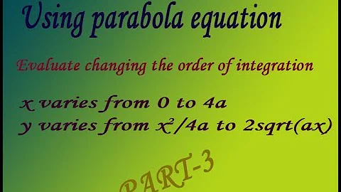 VTU Engineering Maths 1 Changing the order of integration simple example(PART-3)
