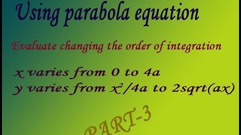 VTU Engineering Maths 1 Changing the order of integration simple example(PART-3)