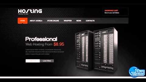 Download Hosting VirtueMart Template by  Mercury TM VirtueMart Templates