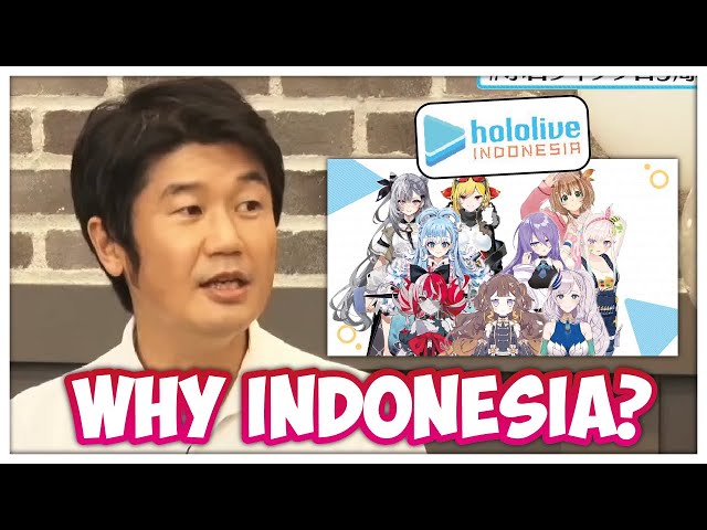 Yagoo reveal the Reason why he choose Indonesia as Hololive branch... class=