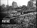 Corpus Christi In Cologne (1947) / Prozession durch Köln