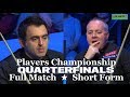 Ronnie O'Sullivan vs John Higgins Q/F ᴴᴰ (Short Form)