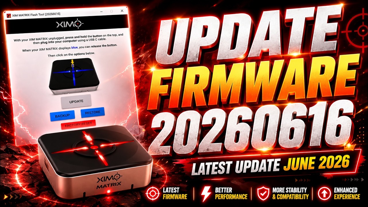 Update Your Xim Matrix Firmware 20260616 Right Now Before The BETA
