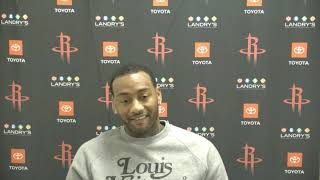 John Wall POSTGAME interview after Rockets win over Pelicans