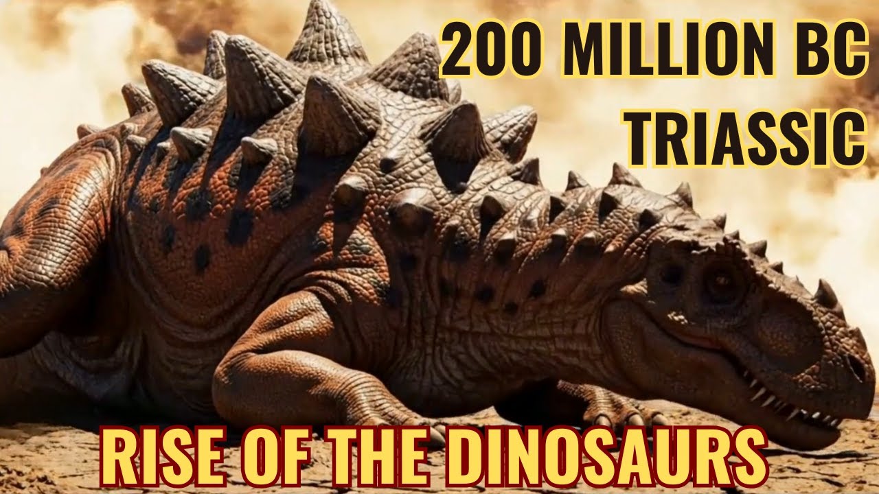 200 Million BCE Triassic - Rise of The Dinosaurs.