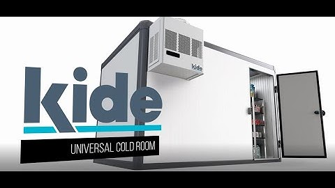 Assembly vídeo UNIVERSAL cold room - EN