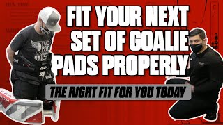 How to Fit Your Goalie Pads Properly screenshot 5