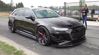 1052HP Audi RS6 C8 STAGE X MMS Power Division - LOUD Revs & Drag Racing!