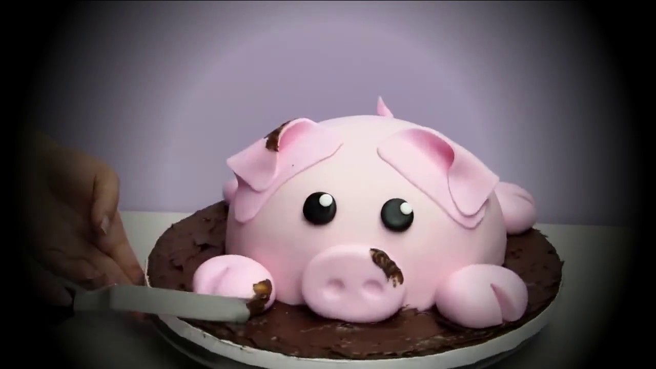 How To Make A Piggy Birthday Cake How To Make A Piggy Birthday Cake