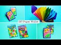 How to make a paper wallet | DIY Paper Wallet | School Hacks | Origami Wallet