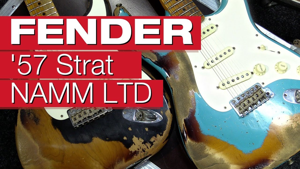 Fender Custom Shop 1957 Stratocaster NAMM LTD Heavy Relic - YouTube