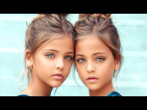 شاهد أجمل طفلتين توأم في العالم لن تصدق مدى جمالهم