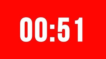 51 Second Timer With Alarm Without Music