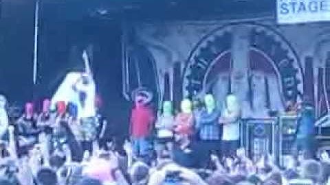 The Used- Intro. + A Box Full of Sharp Objects Warped Tour 2013 Virginia Beach