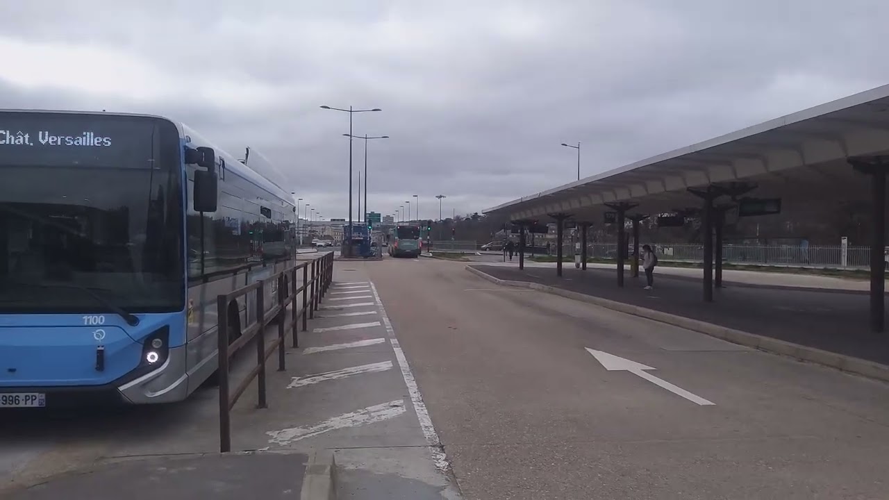 Passage du bus 291 à Pont de Sèvres