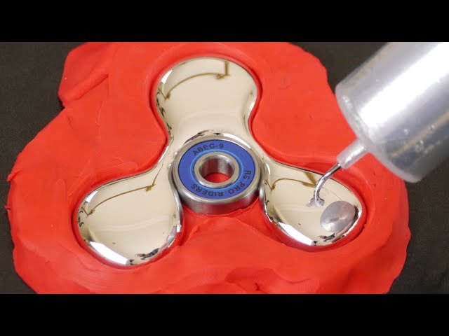 DIY Gallium Fidget Spinner 