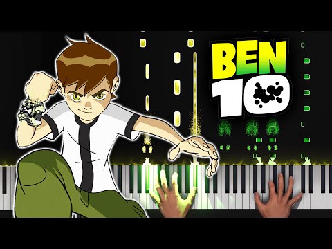 Ben 10 - Opening Theme - Piano tutorial