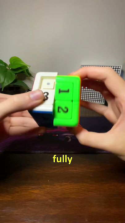 This cube is genius 🧠🧠 🤯🤯 🥓  #rubikscube #cubing #speedcubing #puzzle