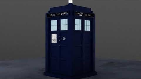 Tardis D Vortex Flight VFX Test