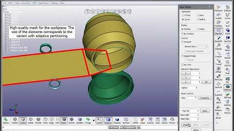Mesh for rollforming in the ls-prepost (incomplete)