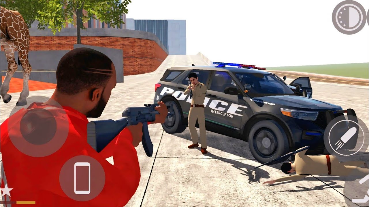FRANKLIN KE CITY 🏙️ ME DAYNASOR 😱 POLICE FIGHT 🚨 INDIAN BIKE DRIVING 3D GAME 