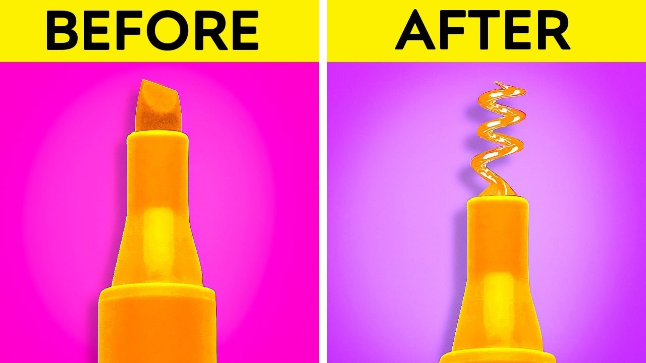 TOO COOL FOR SCHOOL | Creative School DIYS, Smart Hacks And Funny ...