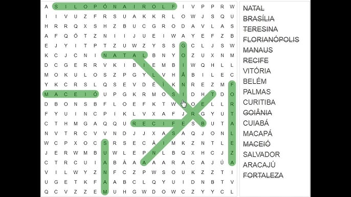 Caça Palavras - Esportes Olímpicos - Nível Fácil ((Racha Cuca) 