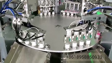 High speed cap assembly machine running