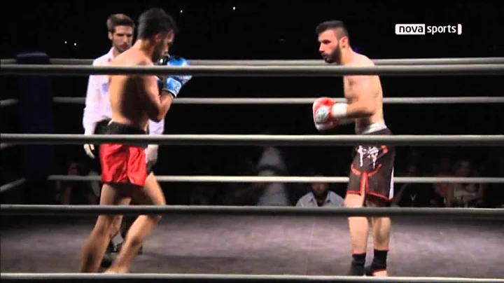 Sokratis Kerpatsi VS Giorgos Moustakis ~ 66kg Kickboxing K-1 Rules ~ Myrmidonia 2014