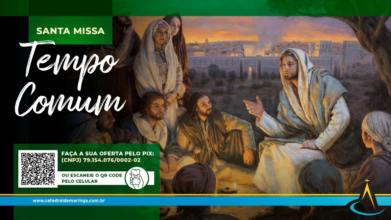 SANTA MISSA l 4º Domingo do Tempo Comum | Domingo | 01/02/26 | 9h30