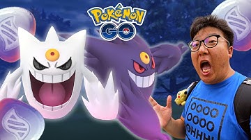 MEGA GENGAR AND SHINY EVOLUTION IN POKEMON GO