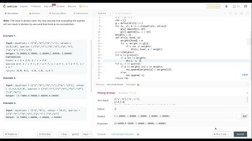 LeetCode May Daily - Day 20. 399. Evaluate Division