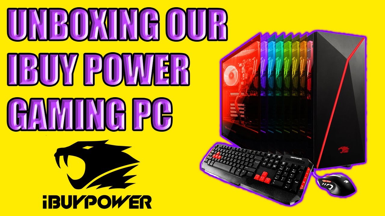 ibuypower PC Unboxing gtx 1080 i7 7700k - YouTube