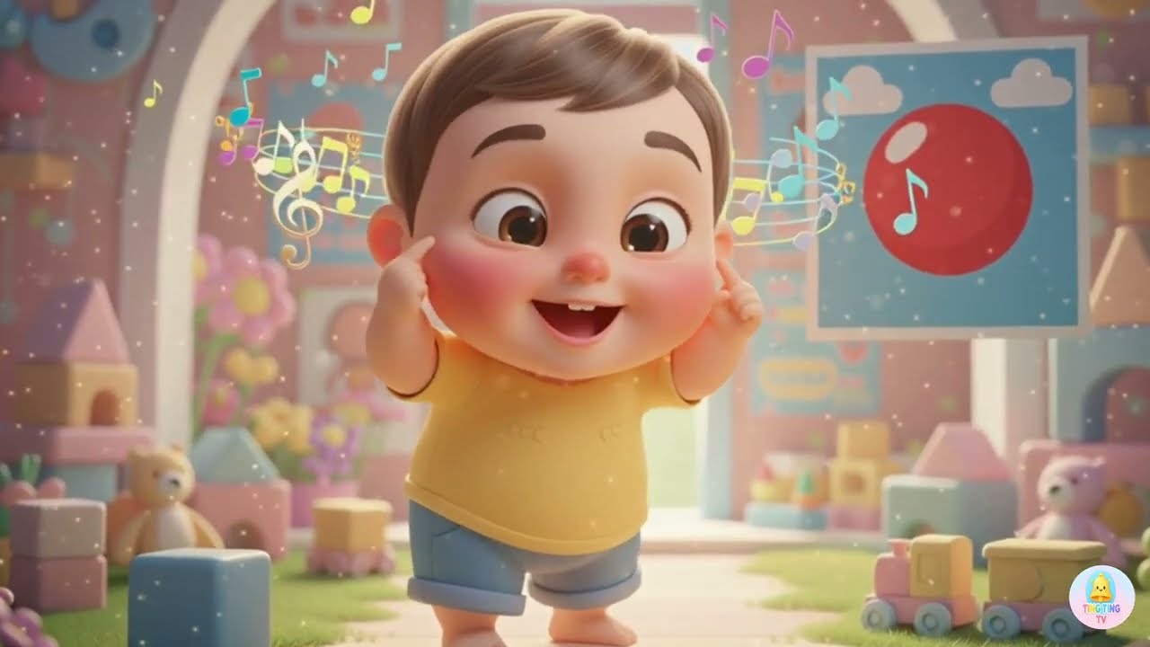 Baby Body Parts Song | आँख नाक कान | Hindi Nursery Rhymes