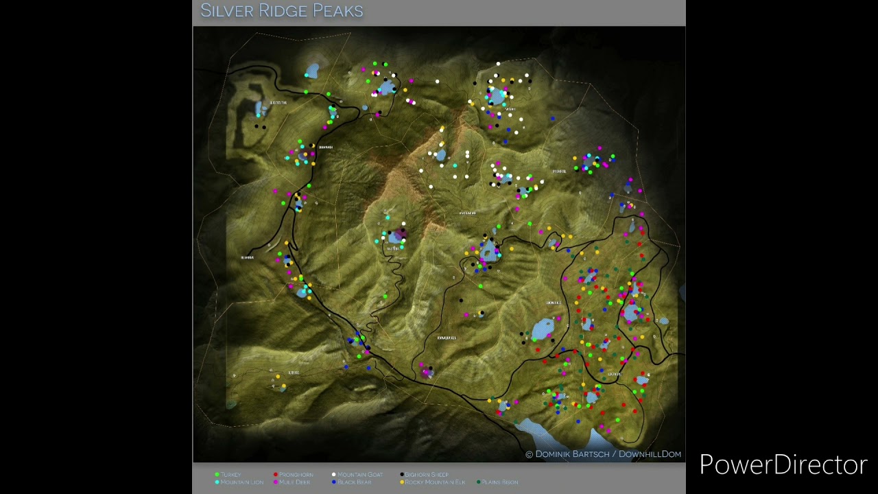 Silver Ridge Peaks Hotspots - YouTube