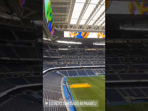 Nuevo Estadio Santiago Bernabéu hoy 9 Febrero 2024 previa Real Madrid Girona FC