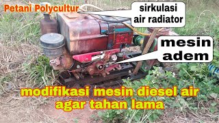 Modifikasi Mesin Diesel Air Agar Tidak Cepat Panas Dan Tahan Lama Youtube