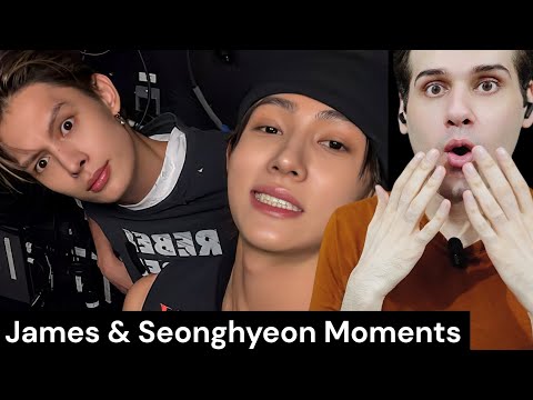 James & Seonghyeon (Sean & his favorite Hyung) Cortis Reaction