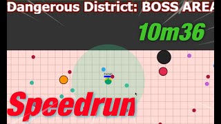 Evades.io - Dangerous District Speedrun with Chrono