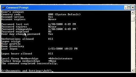 HACK COMPUTER PASSWORDS WITH COMMAND PROMPT