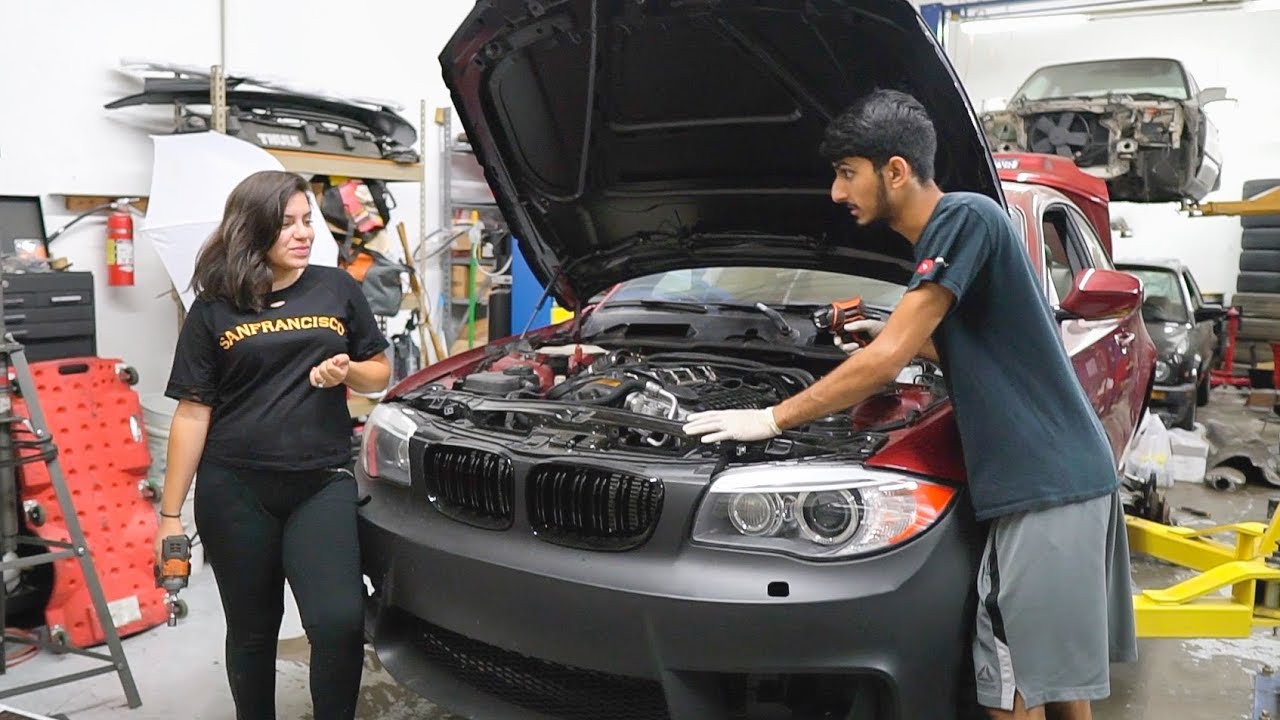 BMW 135i TRACK BUILD HAS BEGUN