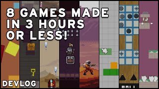 Making Games in 3 Hours or Less (Game Dev Challenge Devlog)