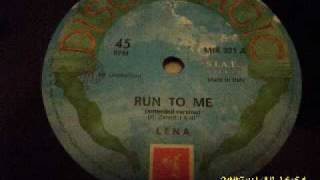 Run To Me (extended) - Lena 1987 italo disco