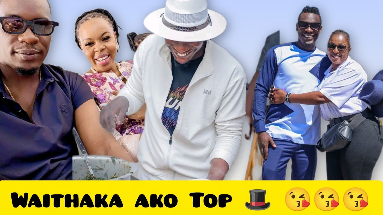 Aki Waithaka meets his type in his music journey 🤣🤣Baby Top, Kabunda and Waithaka wa Jane ni🔥🔥🔥