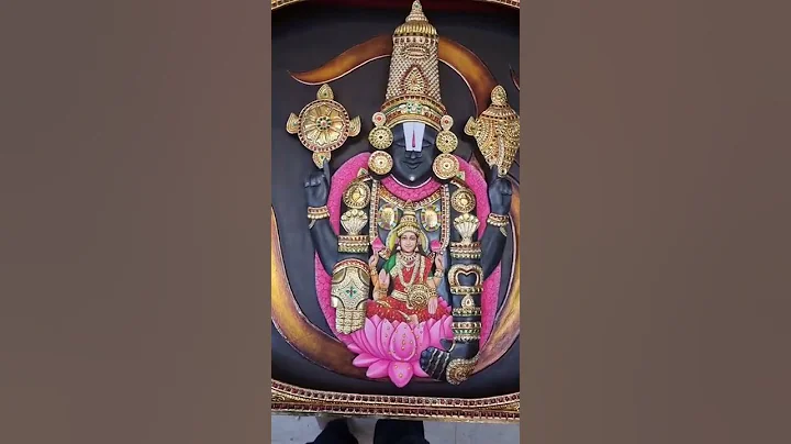 Latest Tirupati Bala Ji Hand Made Painting | Tanjore Paintings | Tanjore | Artist Mahesh Vaishnav