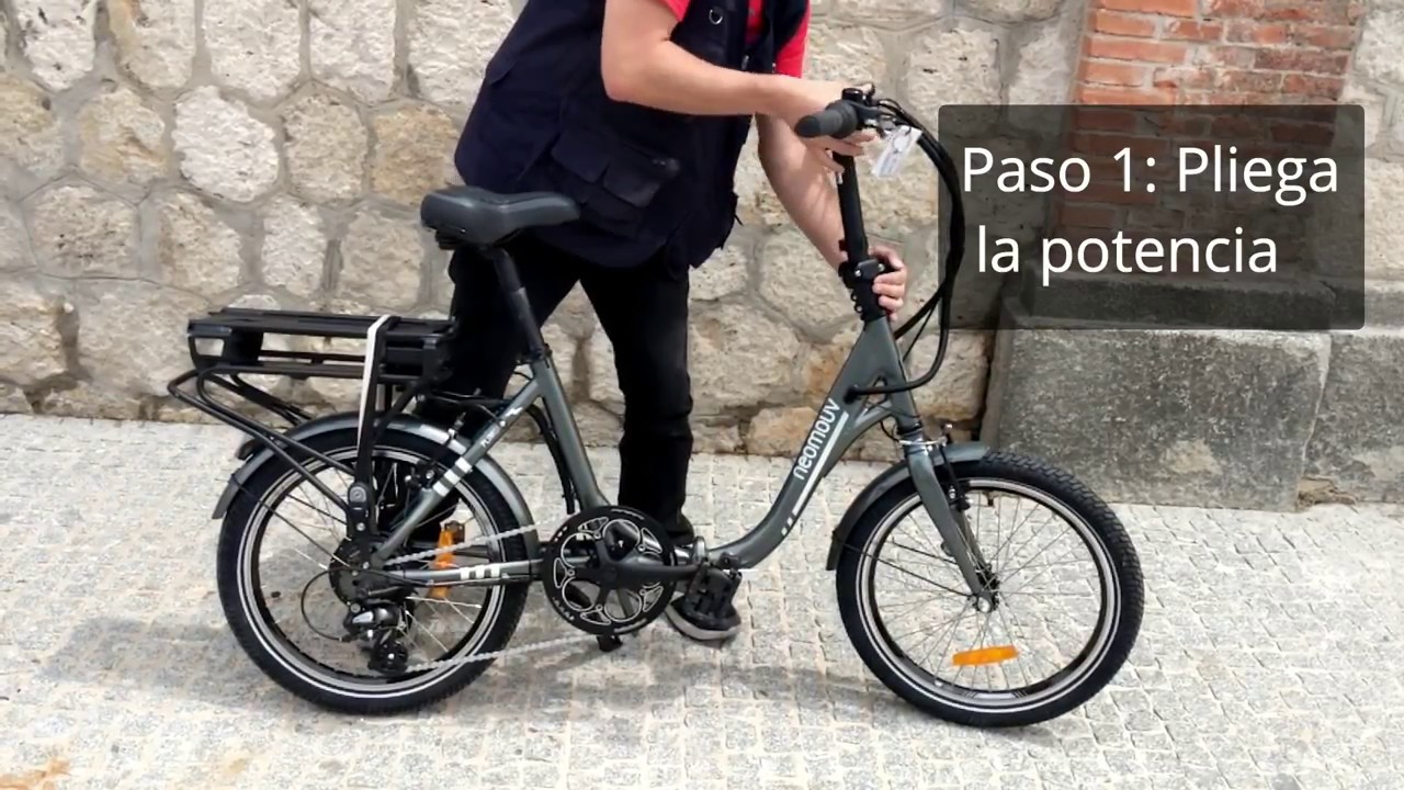 Plegado e-bike Plimoa Neomouv - YouTube