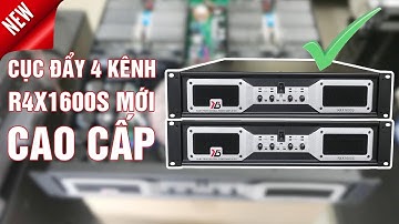 Cục Đẩy Công Suất RuBy R4x1600S Main 4 kênh Ruby | Điện Máy Ruby